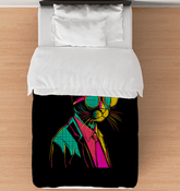 Mystical Cat Constellations Duvet Cover - Beyond T-shirts